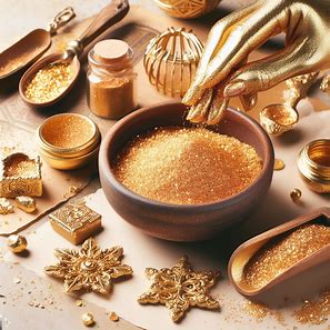 요리의 황금 빛 터치, 식용 금가루의 매력 탐구 1 a1